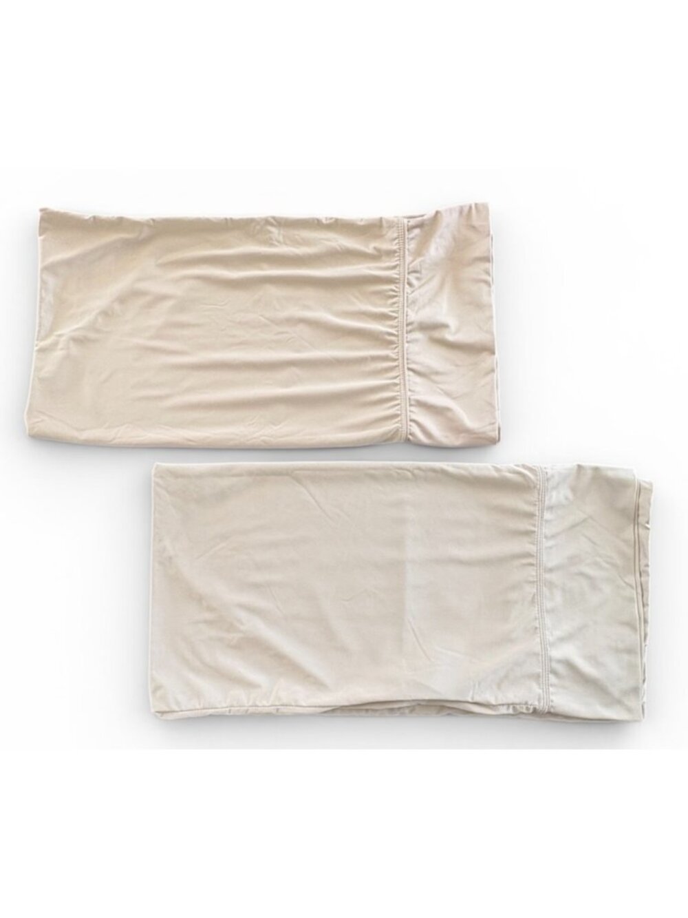 Shee X Kingsize Cooling Pillow Cases Set Of Two 1 Tan 1 Beige Summer